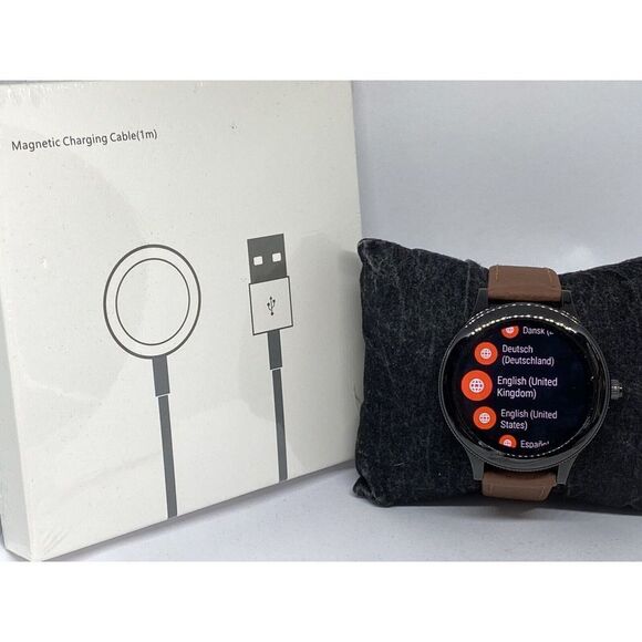 Fossil Gen 3 Authentic Genuine Smart Watch Custom Band FTW6009 LT194 - Picture 1 of 12